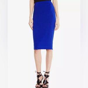 Vince Camuto stretch knit pencil skirt size L